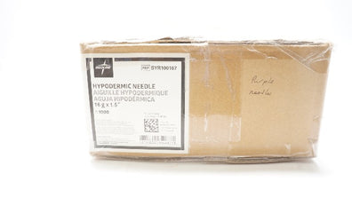 Medline SYR100167 Hypodermic Ndle. 16G x 1.5inch - Case of 1000